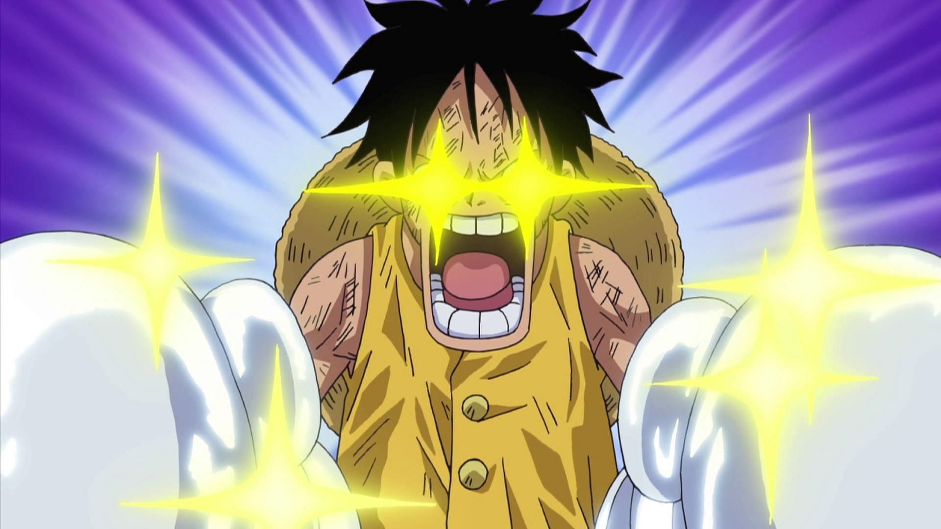 Wax Armor Luffy as seen in One Piece (Image via Toei Animation)