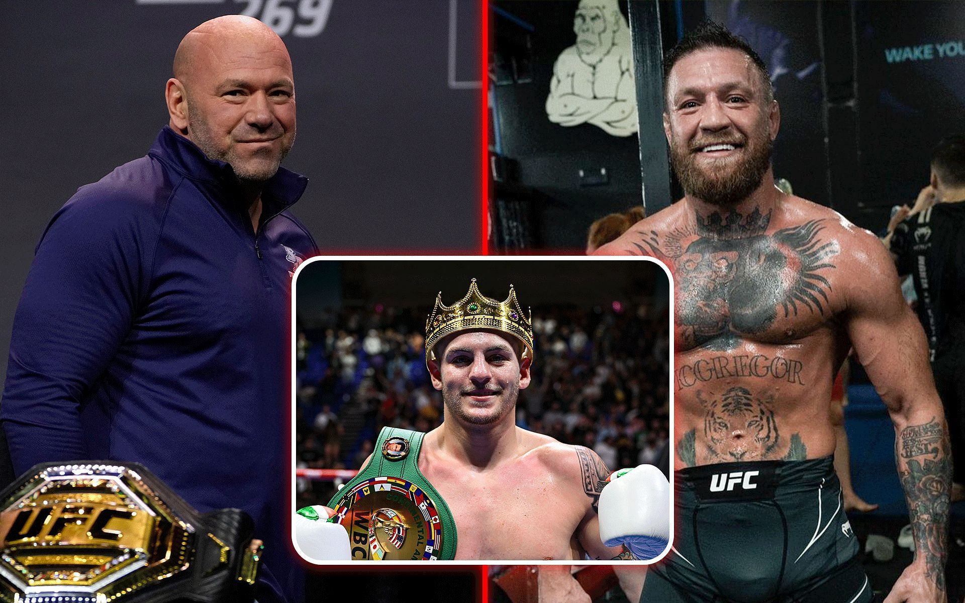 Dana White discusses why Conor McGregor missed Callum Walsh