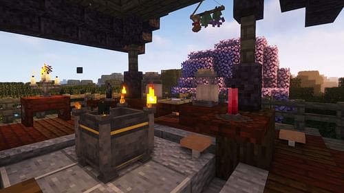 The Cottage Witch mod adds a lot of interesting items to the game (Image via Mojang Studios)