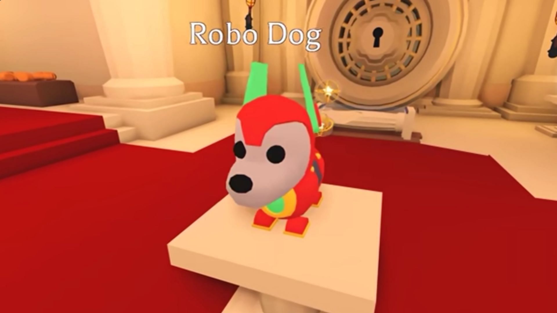 A normal version of Robo Dog (Image via Roblox @ PlayAdoptMe)