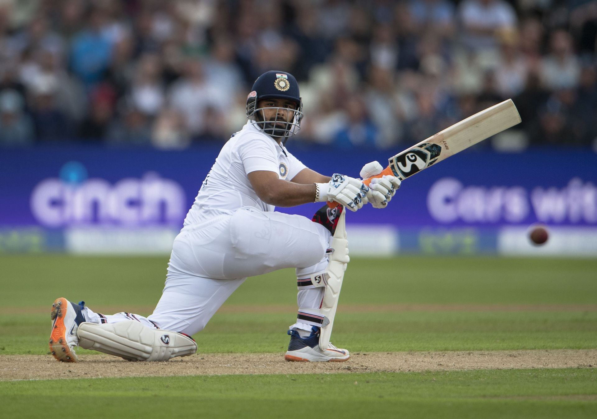 Rishabh Pant scored a brisk fifty in the second innings. (Image Credits: Getty Images)