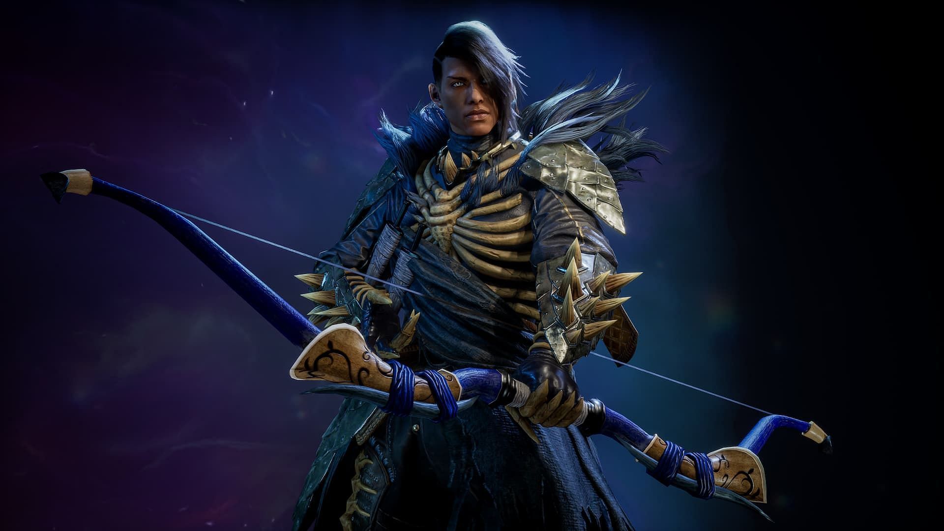 Longbows are great for large-scale PvP (Image via NCsoft)