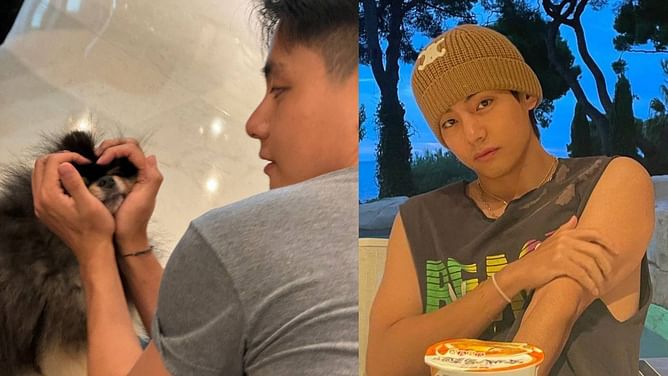 "TAEHYUNG CAME HOME" — Fans emotional as BTS’ V returns with Yeontan, Layover anniversary celebration, military life update post, & more