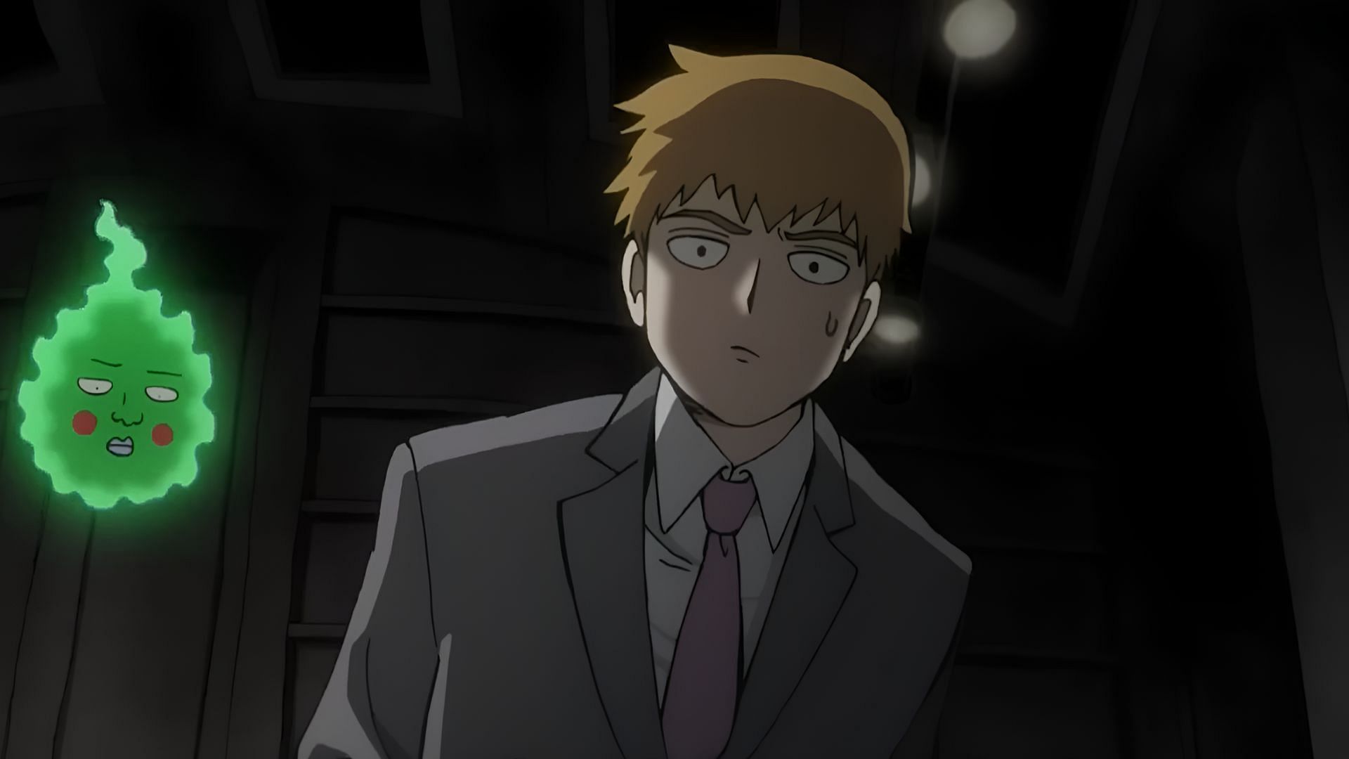 Reigen Arataka and Dimple as seen in Mob Psycho 100 (Image via BONES)