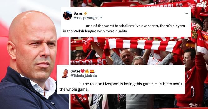 “There’s players in Welsh league with more quality”, “Diabolical footballer” - Liverpool fans blame 23-year-old star after 1-0 loss to Forest