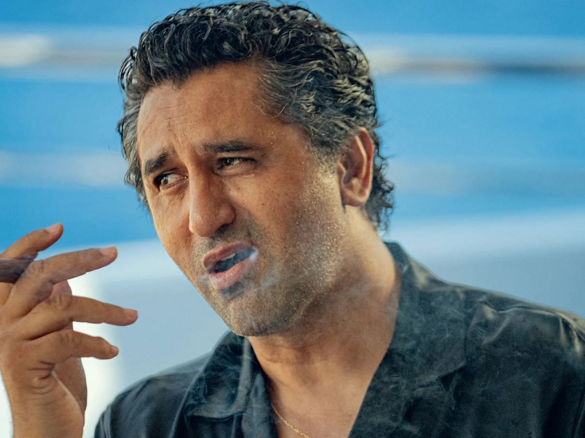 Cliff Curtis as Poseidon (Image via Netflix)