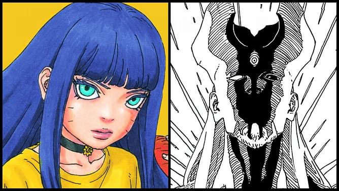 Himawari might be as divine as Shibai Otsutsuki in Boruto: Two Blue Vortex, and the clue is in her name