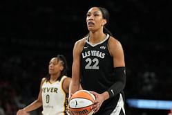 A'ja Wilson drops reaction to Aces' "BAM!" tweet for record-breaking evening