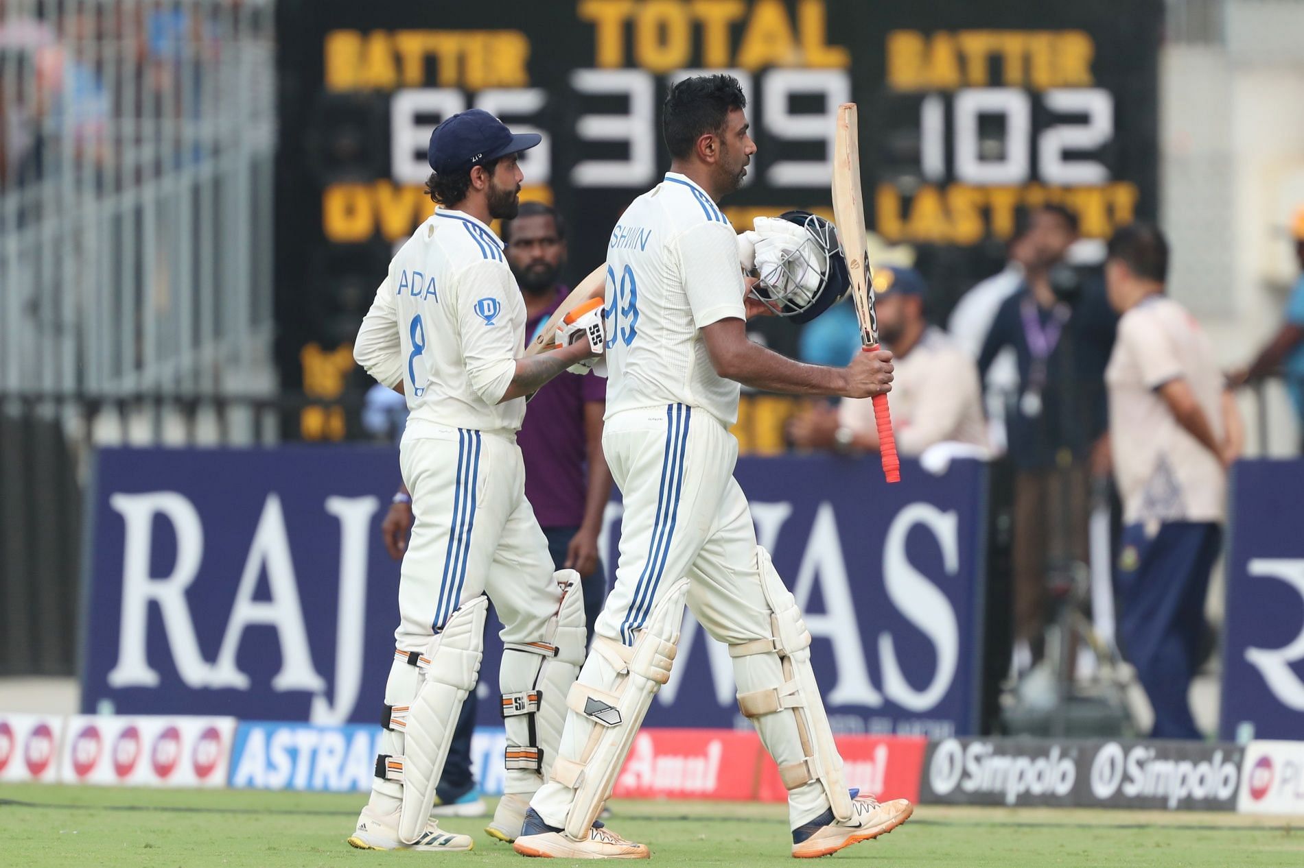 Ravichandran Ashwin, Ravindra Jadeja 