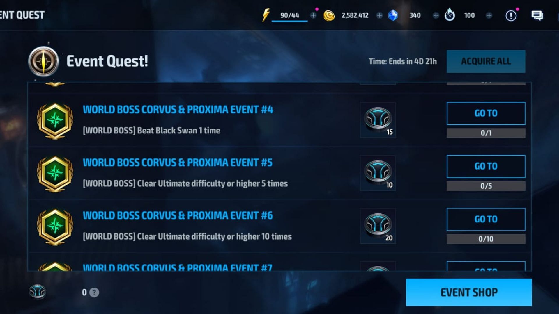 Complete these tasks from #4 to #6 (Image via Netmarble)