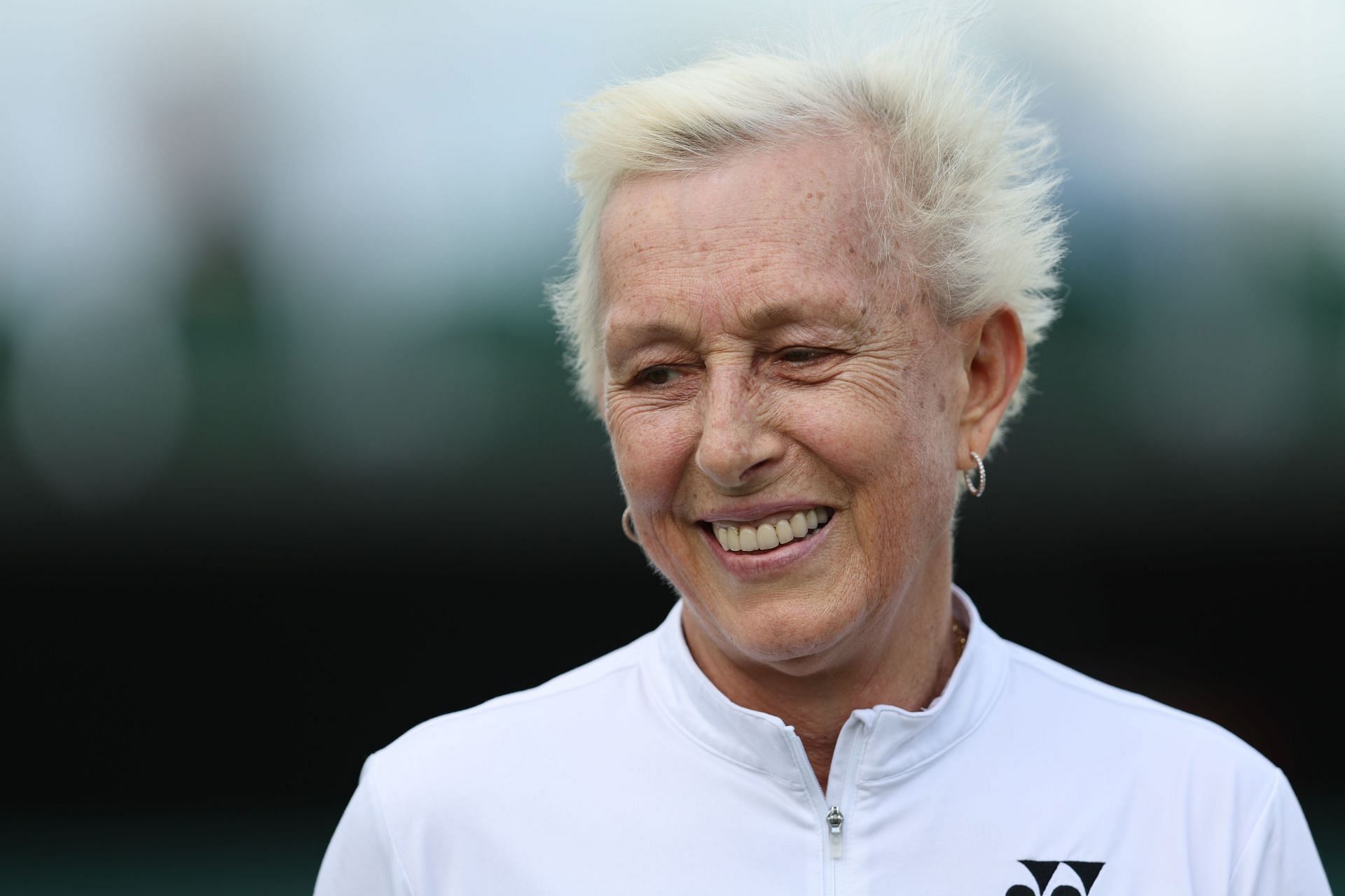 Martina Navratilova at Wimbledon 2024 (Image: Getty)