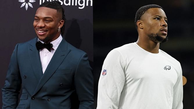 Saquon Barkley or Bijan Robinson Week 2 Start 'Em, Sit 'Em: Fantasy football projections for RBs ahead of MNF clash