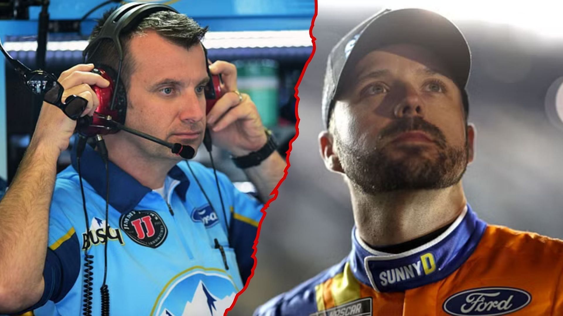 Rodney Childers (L) calls out NASCAR for Josh Berry