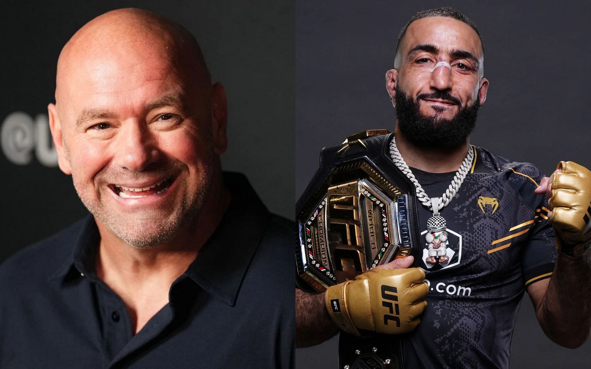 Belal Muhammad shares hilarious reaction to Dana White