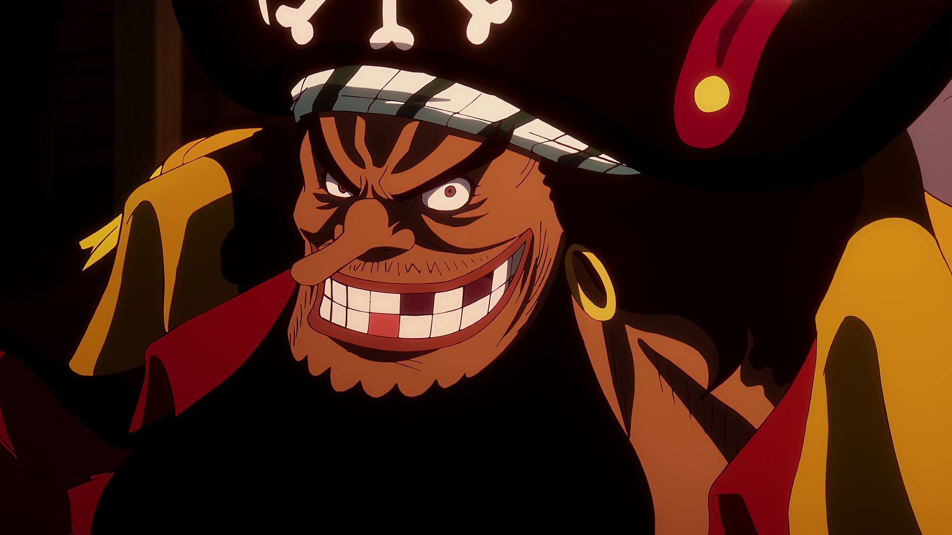 Marshall D. Teach &quot;Blackbeard&quot; (Image via Toei Animation)