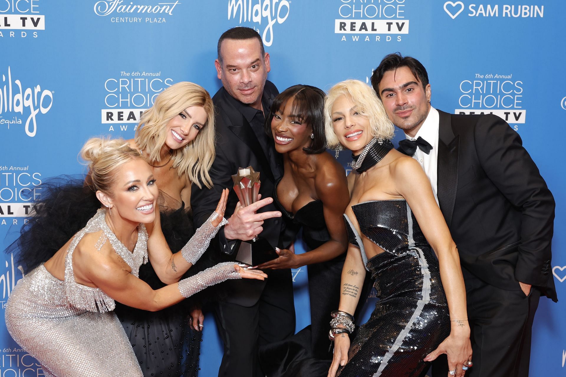 Mary Bonnet, Nicole Young, Adam DiVello, Chelsea Lazkani, Amanza Smith, and Skyler Wakil in the Sixth Annual Critics Choice Real TV Awards - Source: Getty