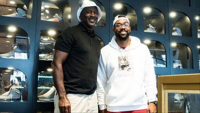 Michael Jordan's son Marcus Jordan tackles fan query about Larsa Pippen with savage response