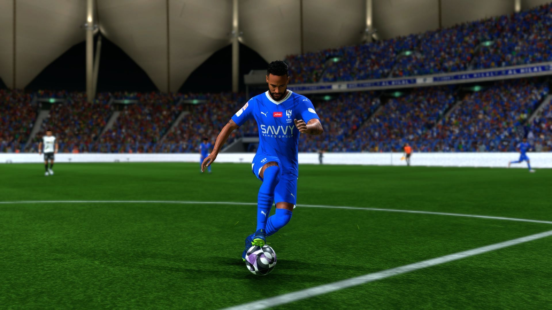 Guide to perform a Trickster Fake Shot in EA FC 25 (Image via EA Sports)