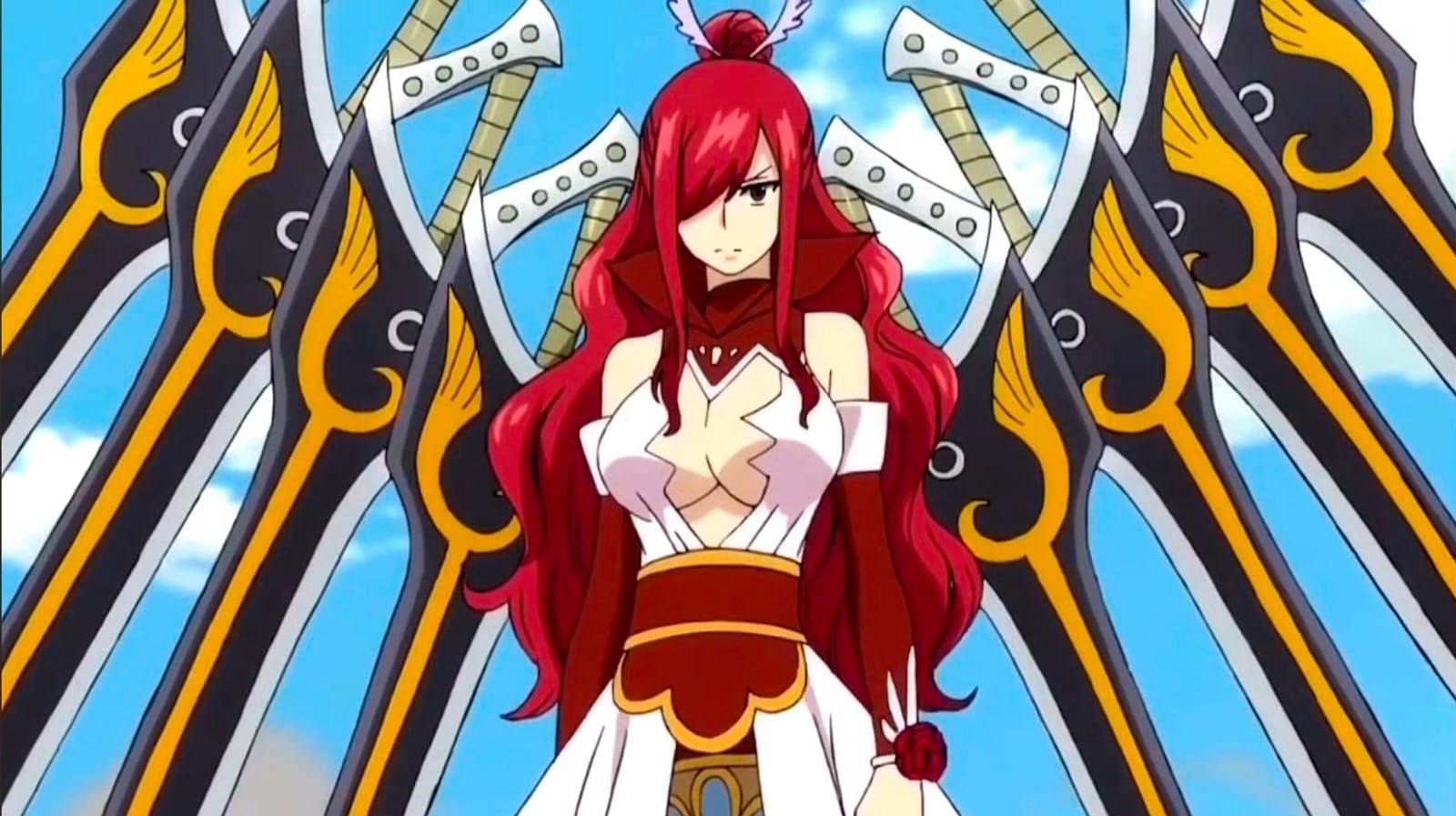 Erza Scarlet (one of the anime characters like Maki) (Image via A-1 Pictures)