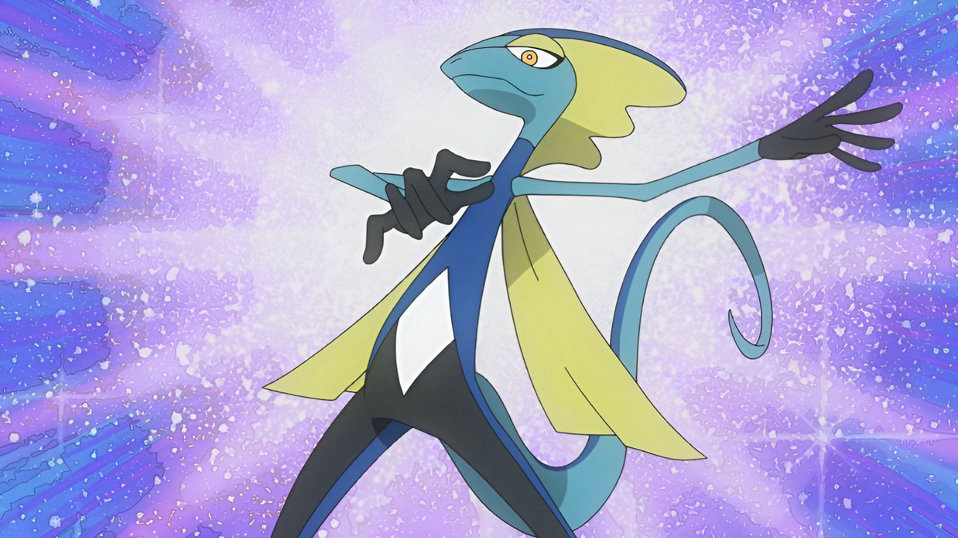 Inteleon in the anime (Image via The Pokemon Company)