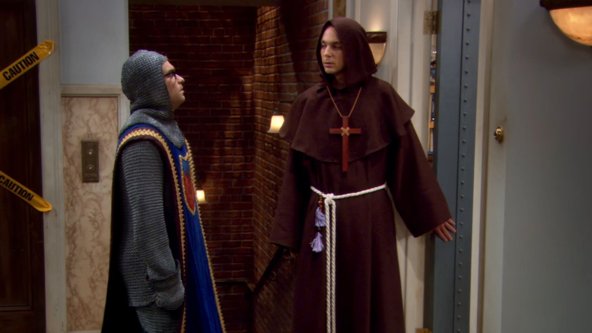 Leonard and Sheldon in &quot;The Codpiece Topology&quot; (Image via Netflix)