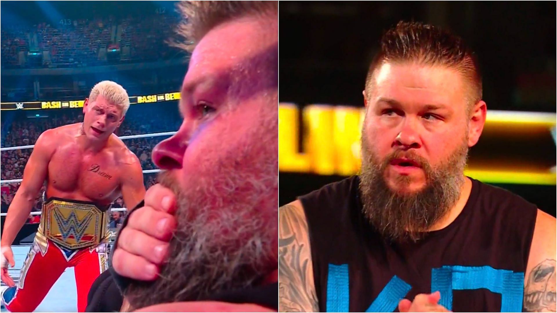 Owens did not turn to his old ways as he lost to Cody Rhodes [Images from WWE UK