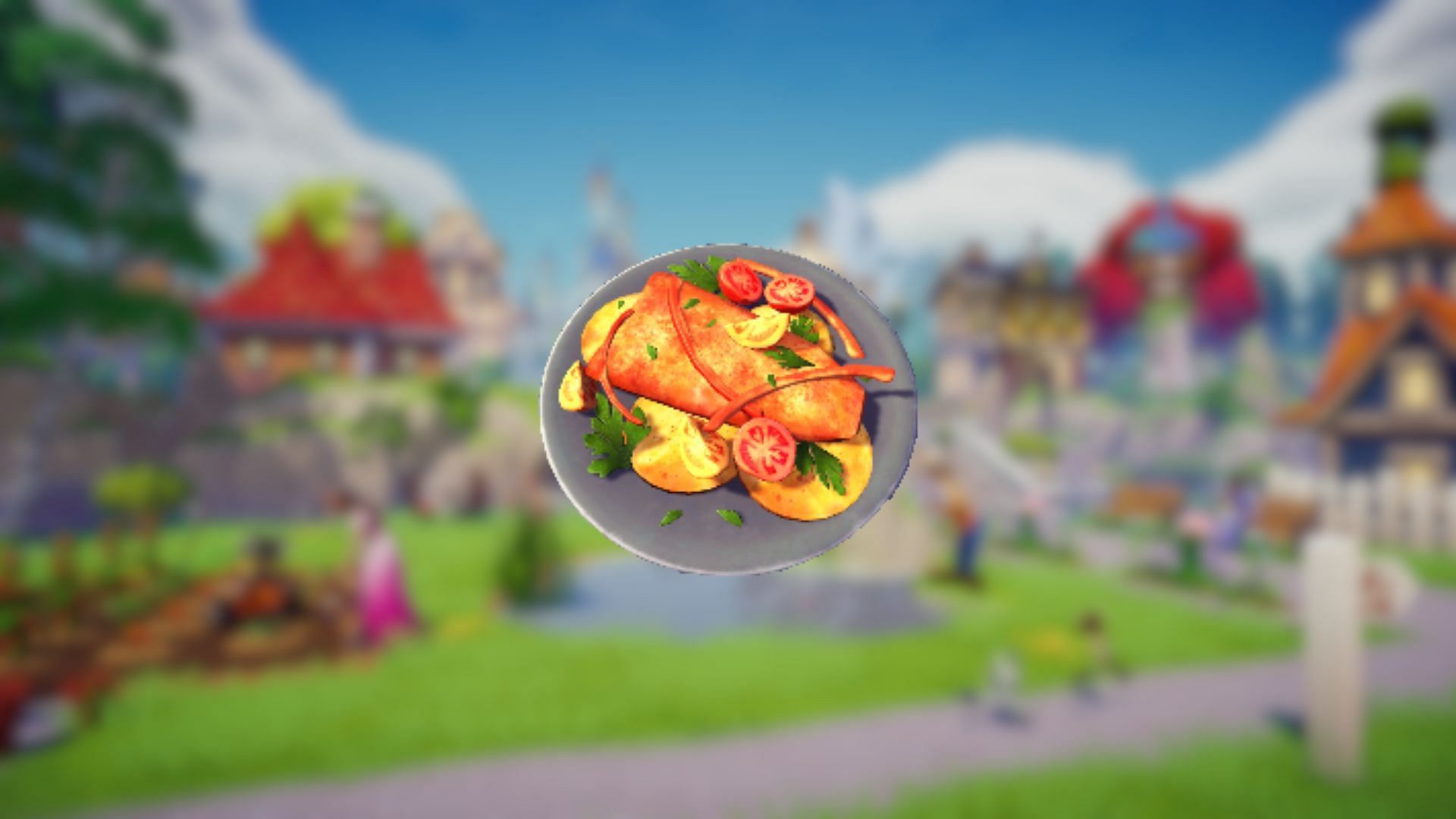 A guide for making Spicy Baked Bream (Image via Gameloft)