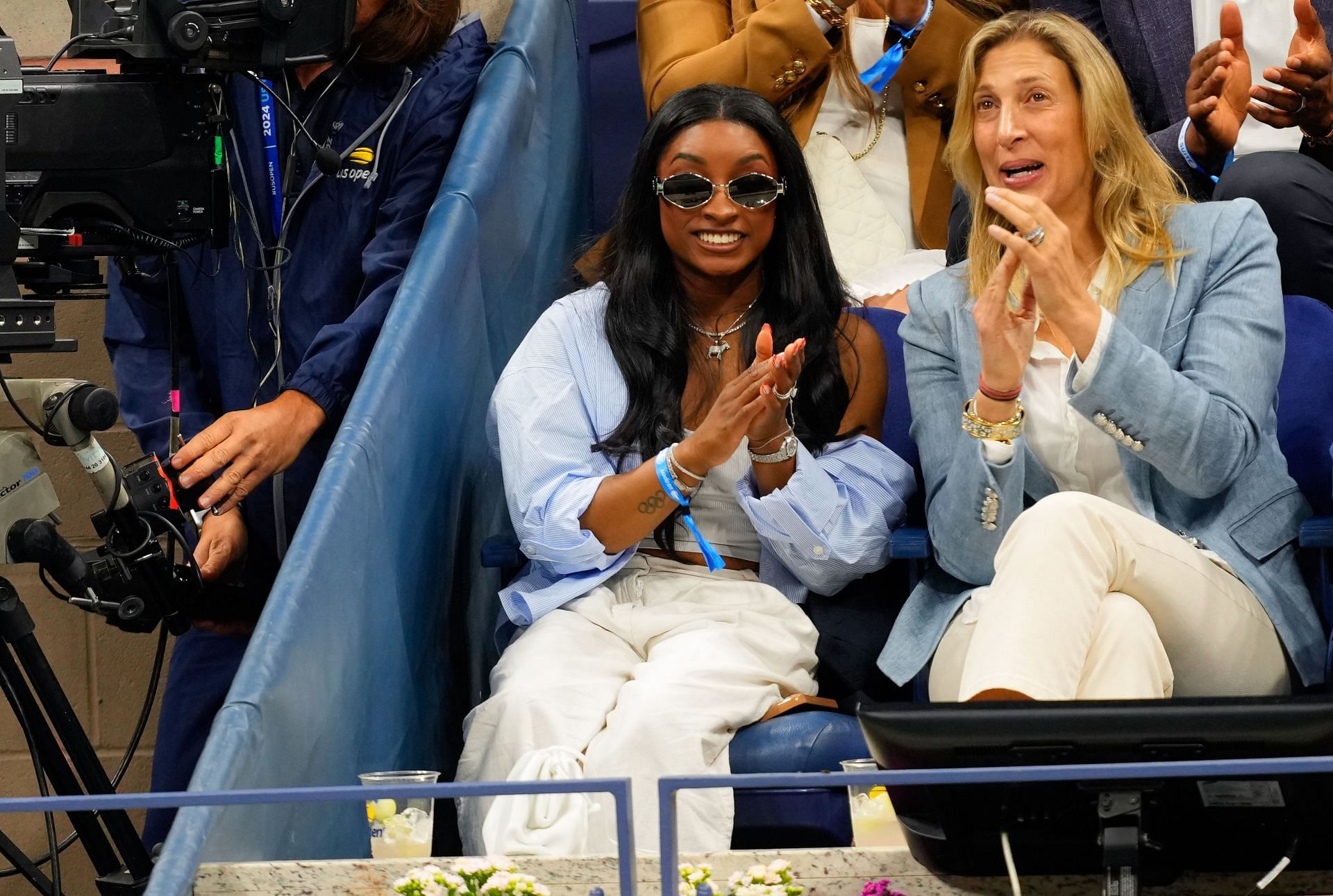 Celebrities Attend The 2024 US Open Tennis Championships - Day 10 - Source: Getty