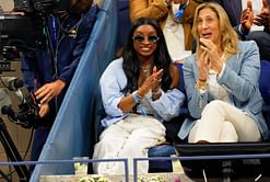 "Tennis is such a classy sport" - Simone Biles delighted after watching favorite Iga Swiatek and more athletes during 2024 US Open visit