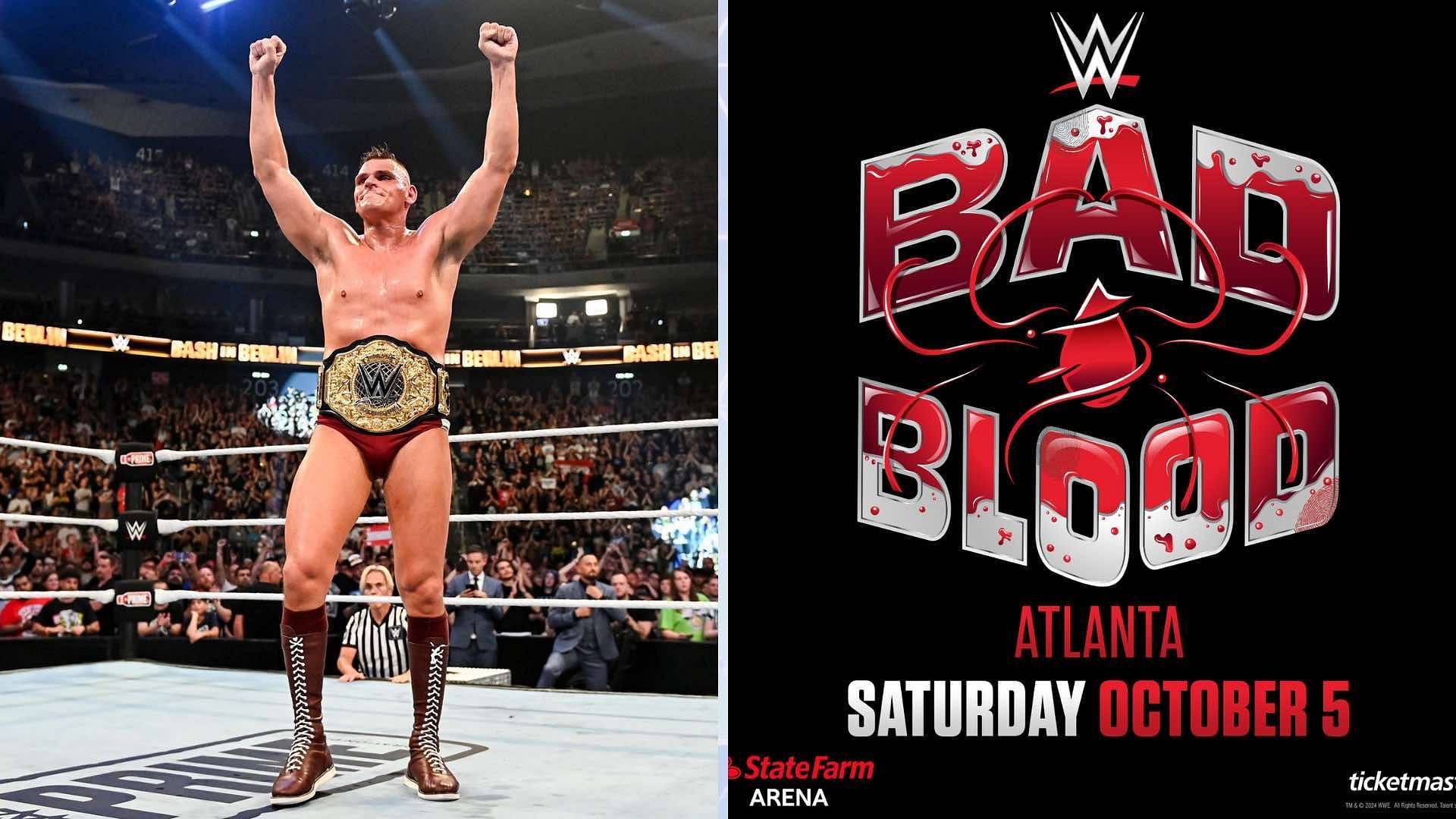 WWE Bad Blood is set to take place on October 5, 2024, at the State Farm Arena in Atlanta, Georgia [Image credits: x.com]