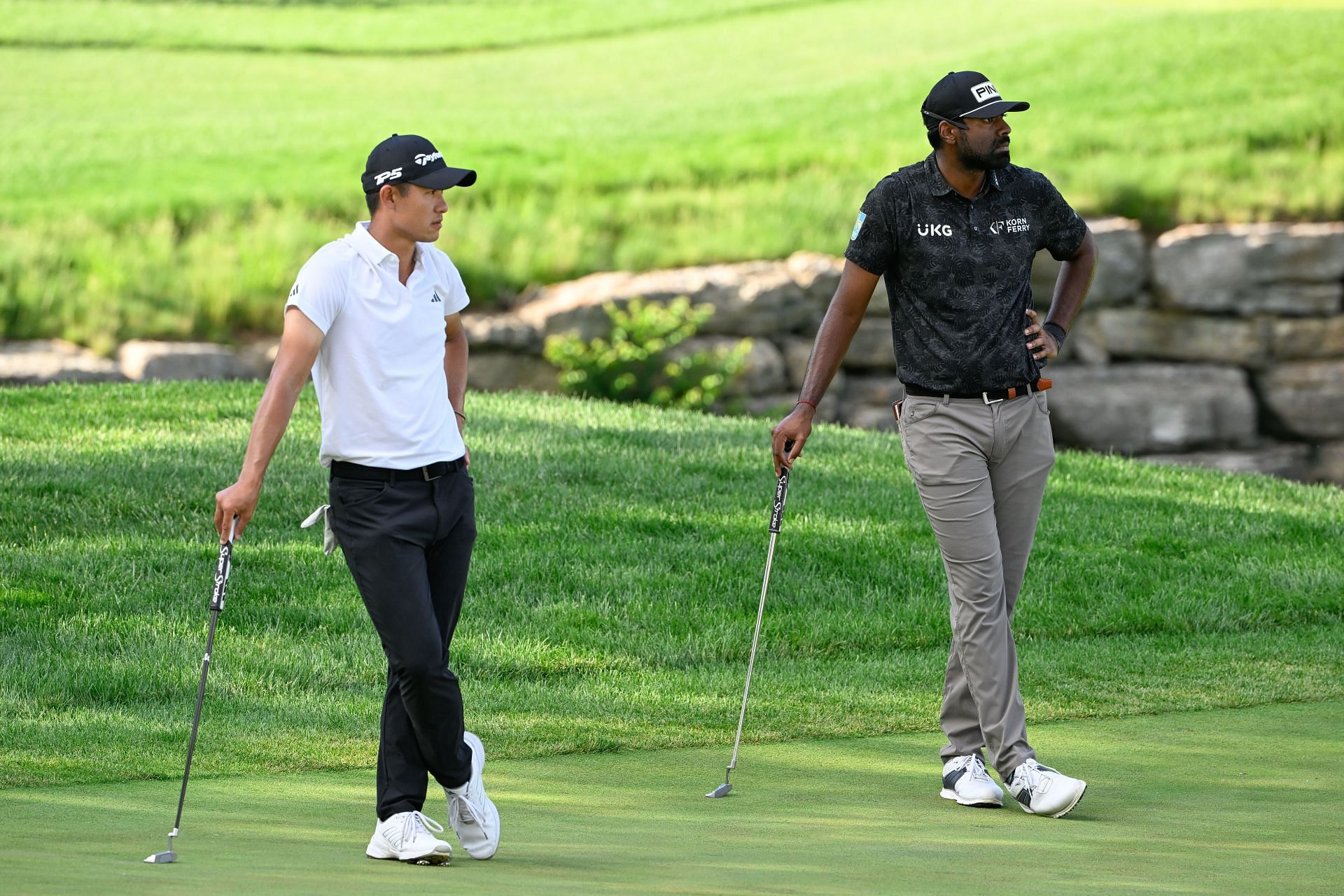 Sahith Theegala and Collin Morikawa (Source: Getty)