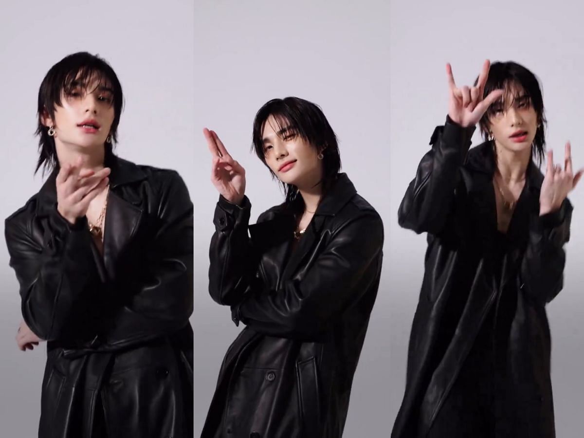 Stray Kids&rsquo; Hyunjin&rsquo;s &lsquo;Million Dollar Baby&rsquo; TikTok dance challenge with Esquire Korea