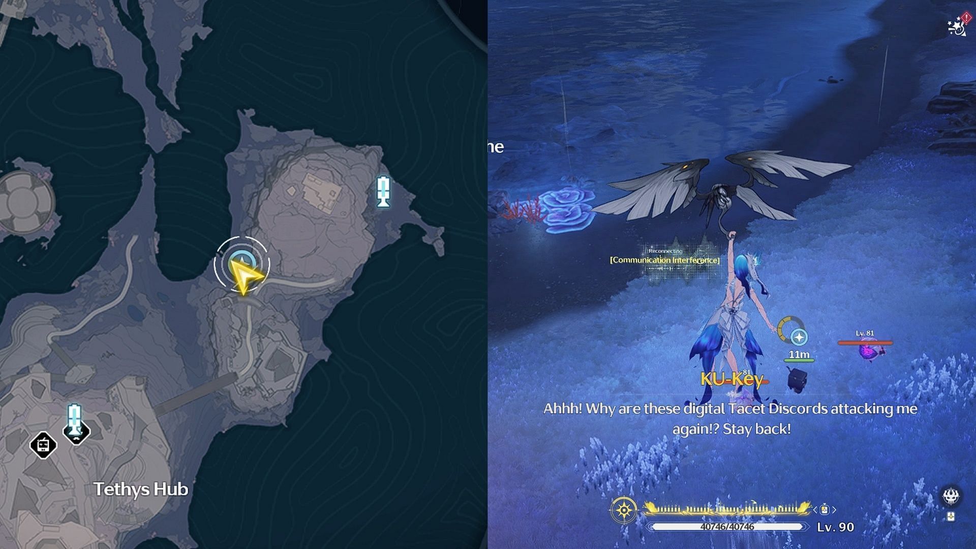 Cerulean Echoes Adrift in the Winds Part I location (Image via Kuro Games)