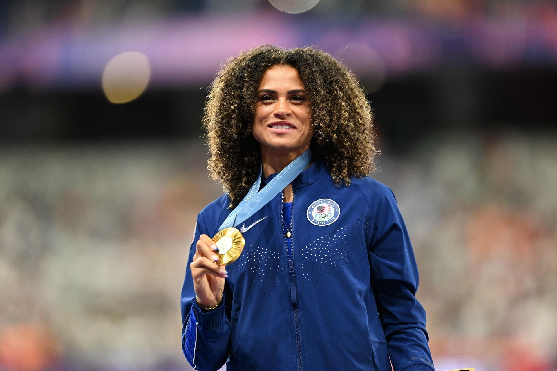 Sydney McLaughlin-Levrone pictured at the Olympic Games Paris 2024 (Image via Getty)