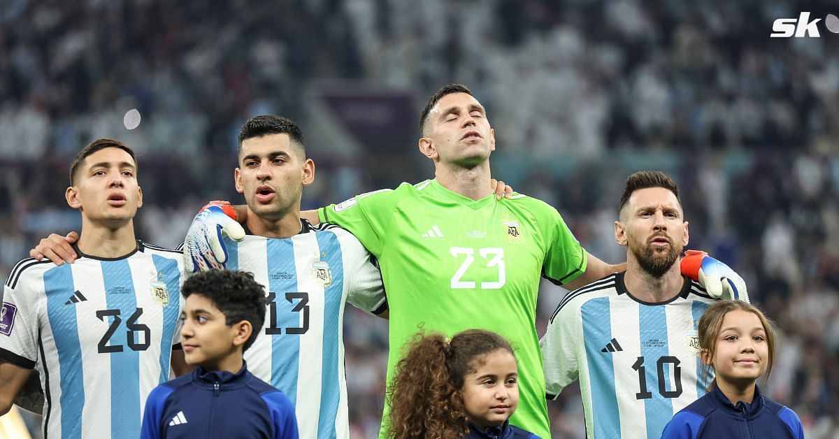 Emiliano Martinez for Argentina (image via Getty)