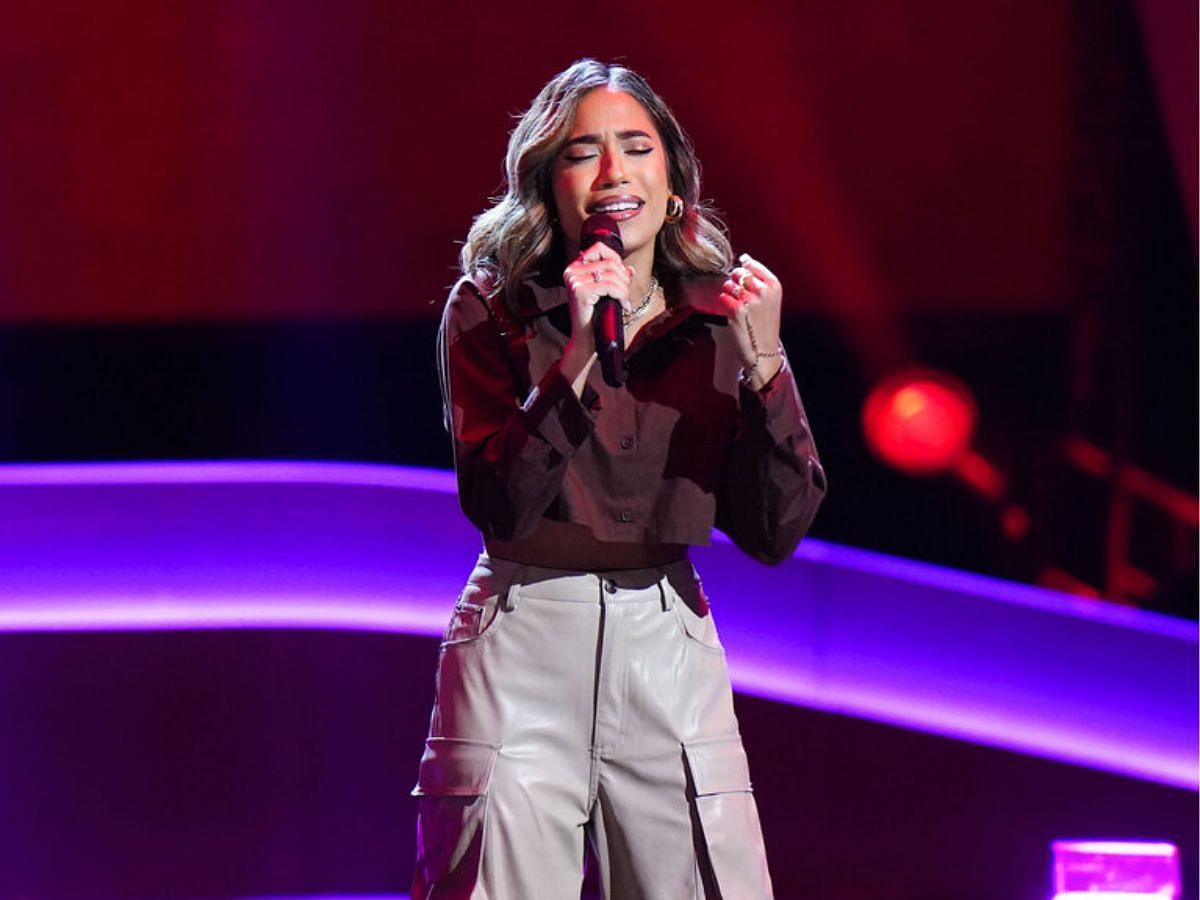 Kiara Vega of The Voice season 26 (image via NBC)