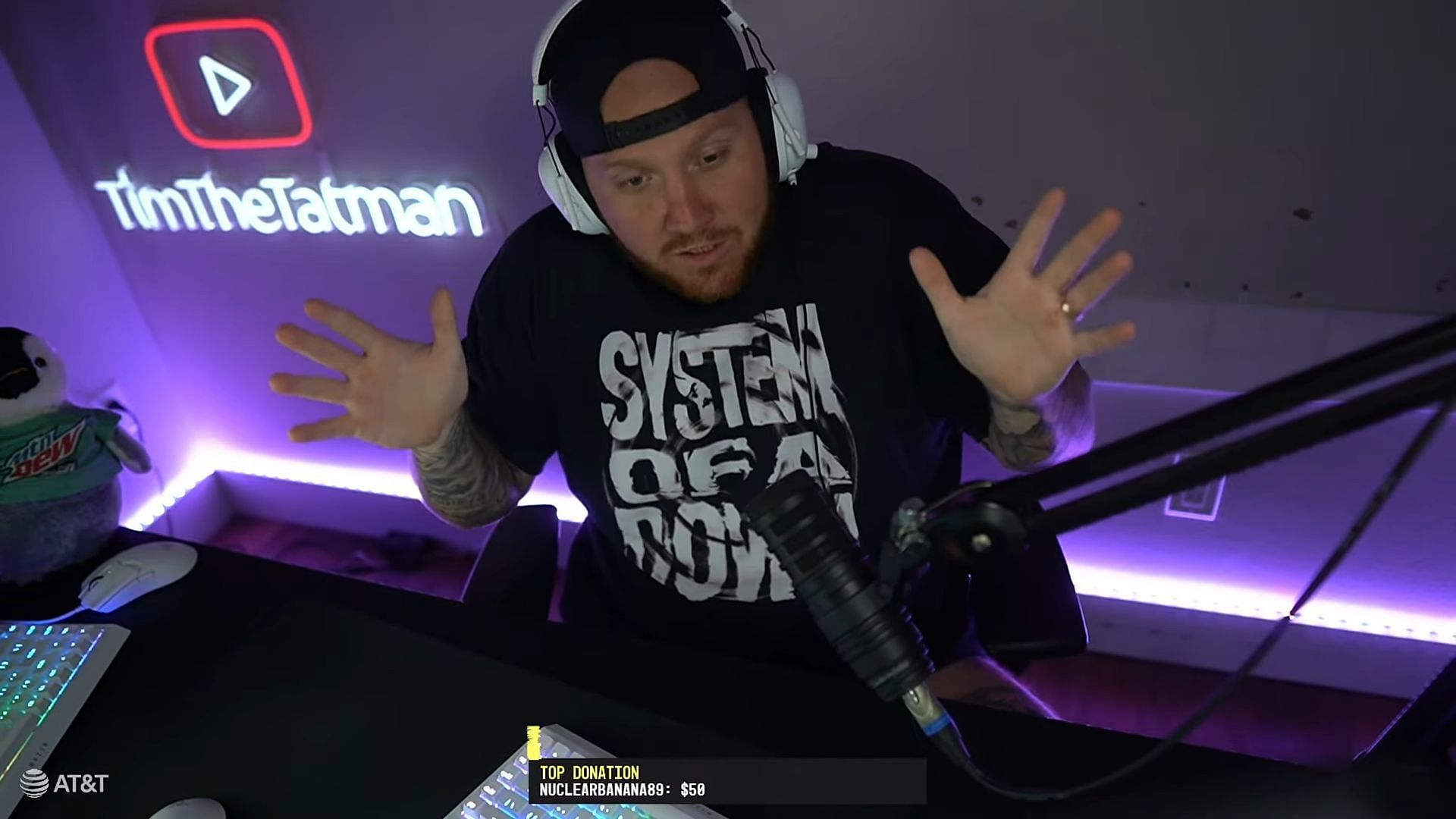 TimTheTatman speaks on multi-streaming as he simulcasts to Twitch and YouTube (Image via TimTheTatman/YouTube)