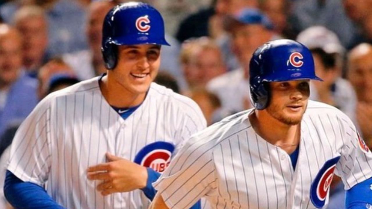 Anthony Rizzo (L) and Ian Happ (R) (Image from - Instagram.com/@ihapp_1