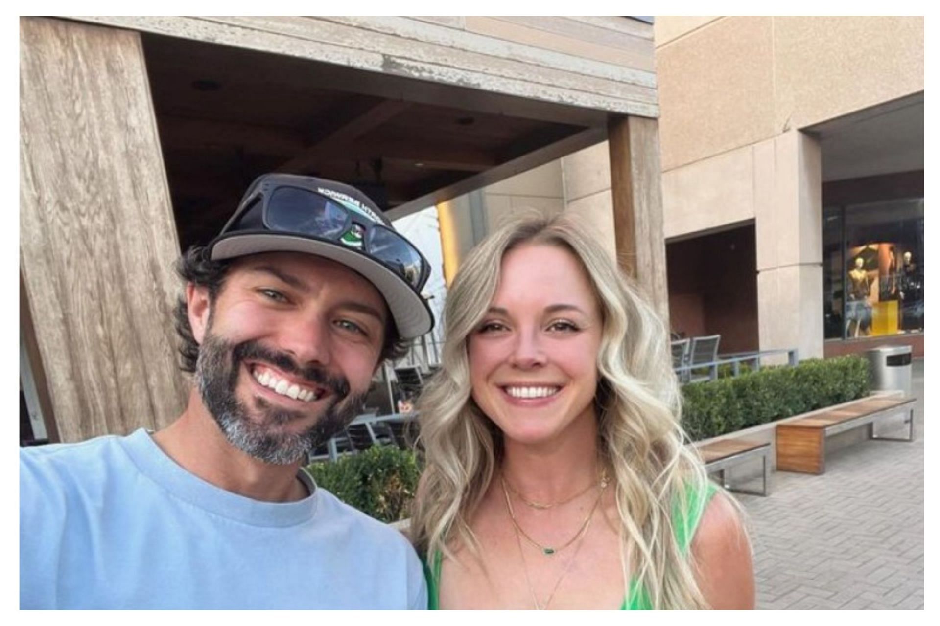 Adam Hadwin and his wife Jessica (Image via Instagram@jessicahadwin)