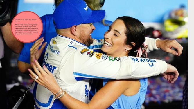 "I have clean sheets on my bed" - Ricky Stenhouse Jr.'s wife Madyson shares a reminder of life's simple joys