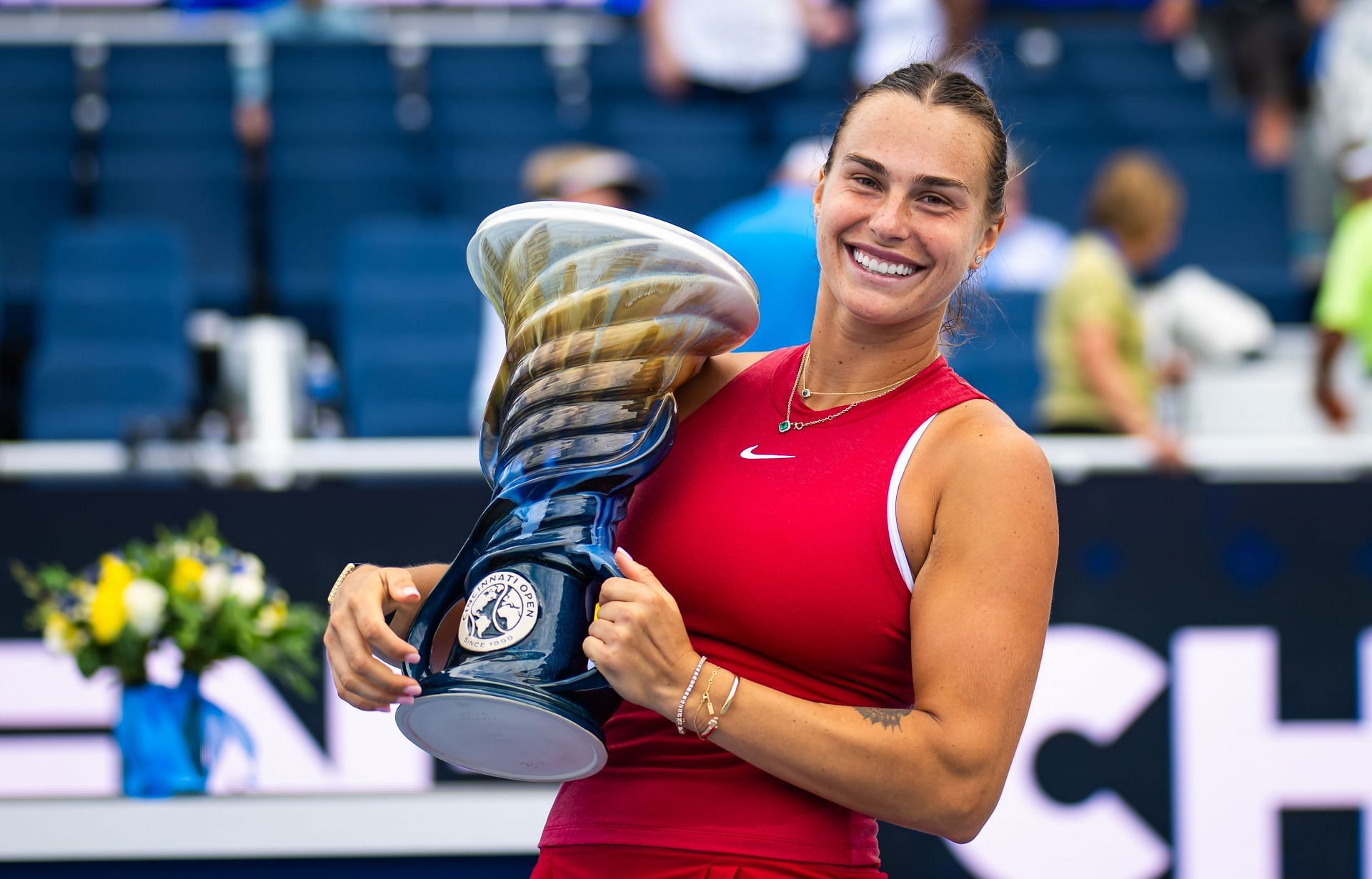 Aryna Sabalenka is the top seed at the China Open 2024. (Photo: Getty)