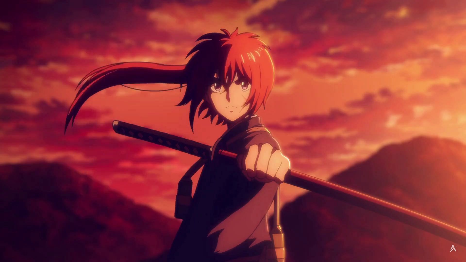 Kenshin Himura as seen in the trailer (Image via LIDENFILMS)