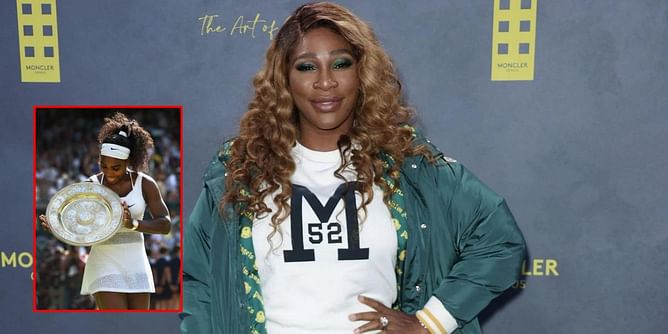 WATCH: Serena Williams hilariously checks herself after comment about winning Wimbledon & gold medals not being necessary to be a 'champion'