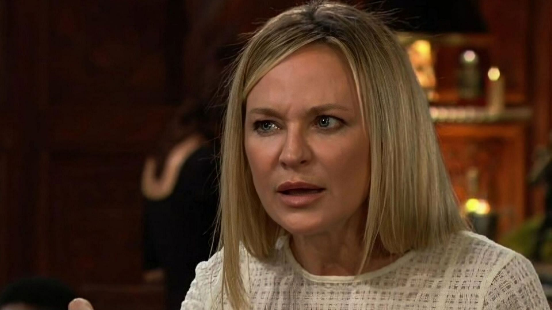 Sharon in a still from The Young and the Restless