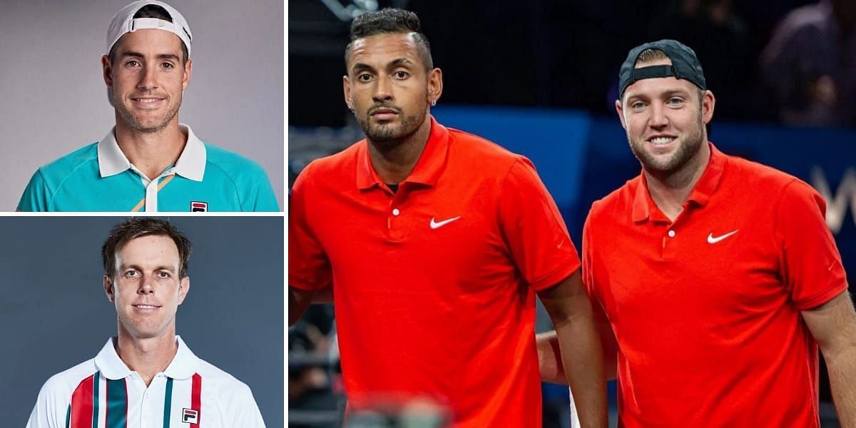 Nick Kyrgios agrees as John Isner and Sam Querrey call out Jack Sock (Image source: GETTY)