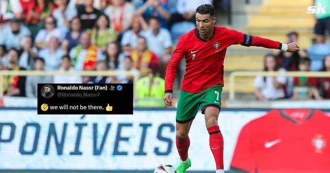 "Not watching till second half", "We will not be there" - Fans react as Cristiano Ronaldo benched for Portugal's clash against Scotland
