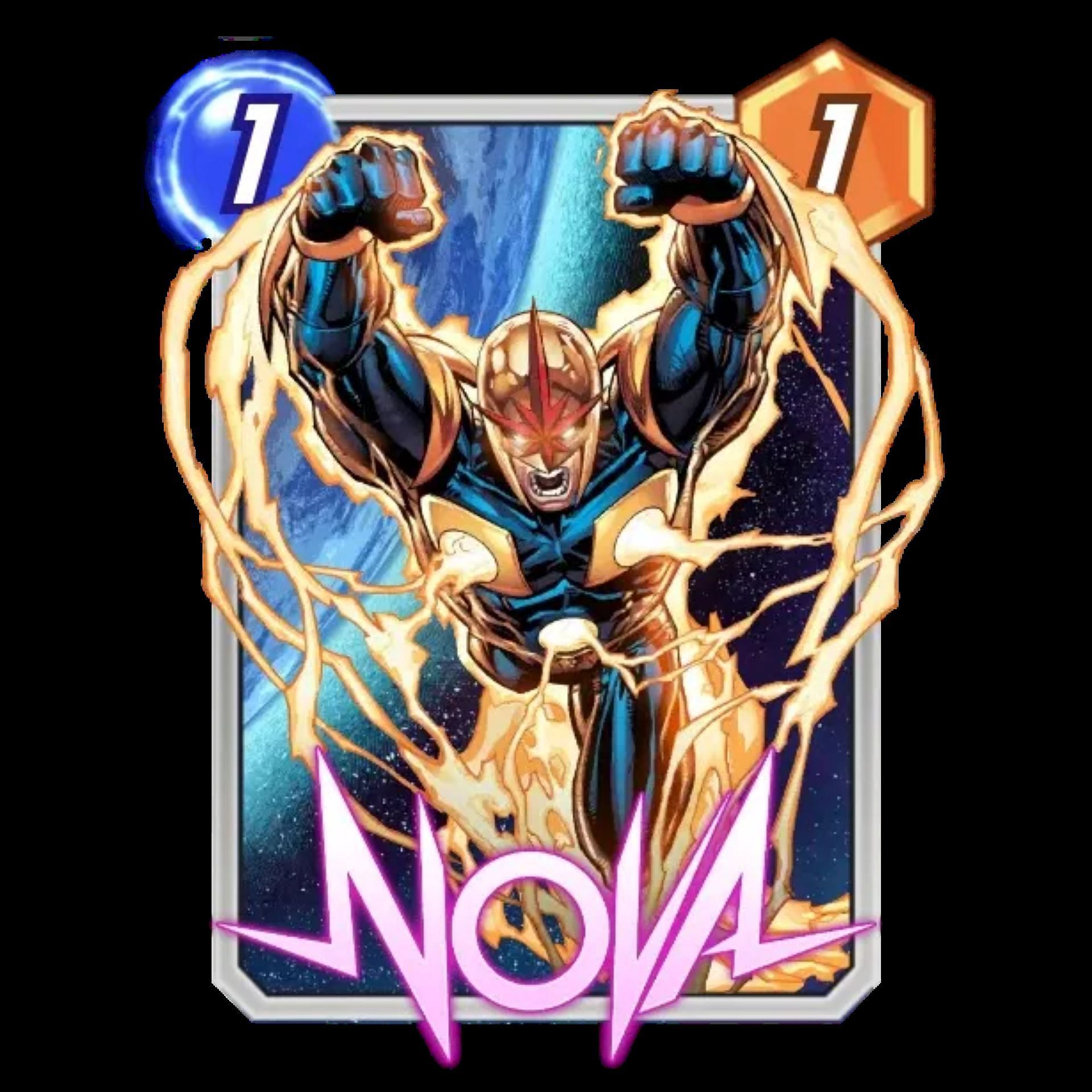 Nova is a Series 1 Collection card. (Image via Nuverse)