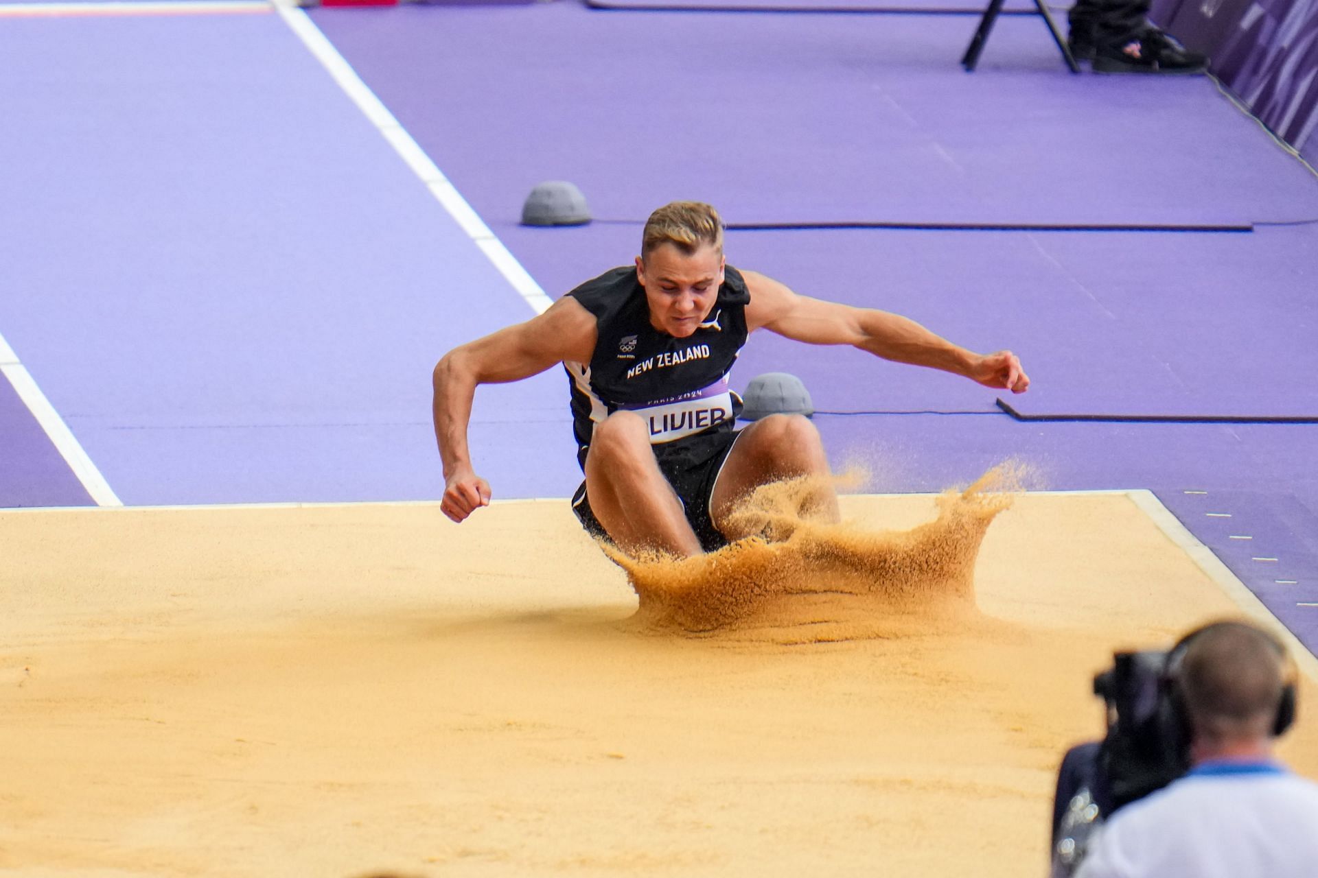 Ethan Olivier making his attempt at the 2024 Paris Olympics [Source: Getty]