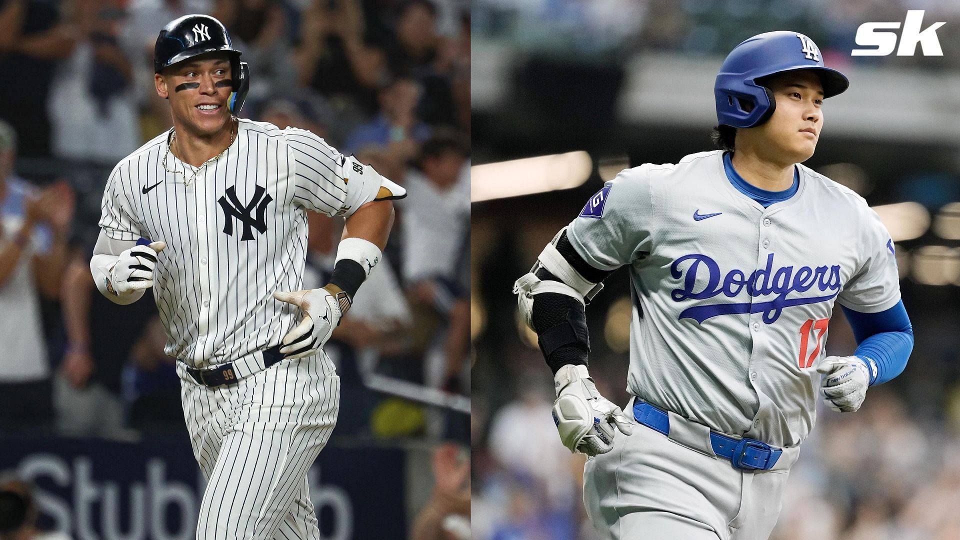 Aaron Judge has pulled away from Shohei Ohtani in the MLB home run race (Photo Source: IMAGN)