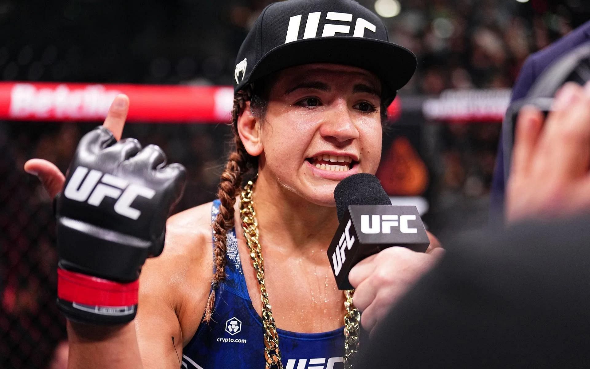 Ailin Perez competed at UFC Paris [Image courtesy: Getty]